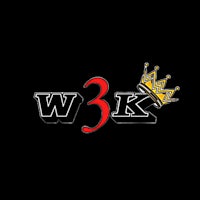 the w3k logo with a crown on it
